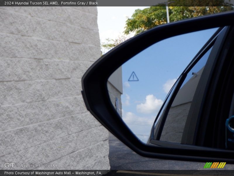 Portofino Gray / Black 2024 Hyundai Tucson SEL AWD