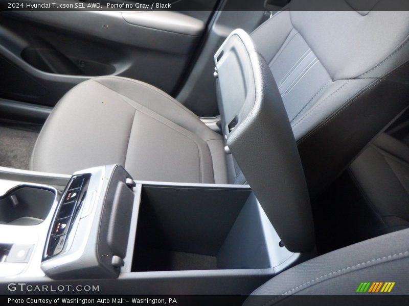 Portofino Gray / Black 2024 Hyundai Tucson SEL AWD