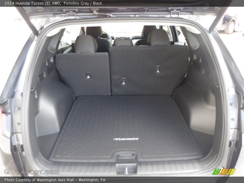 Portofino Gray / Black 2024 Hyundai Tucson SEL AWD