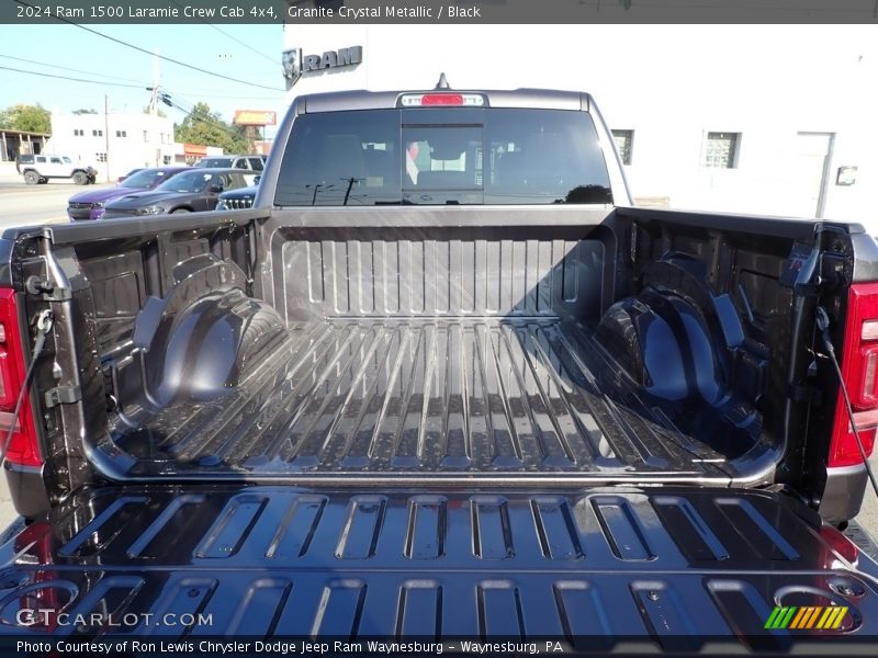 Granite Crystal Metallic / Black 2024 Ram 1500 Laramie Crew Cab 4x4