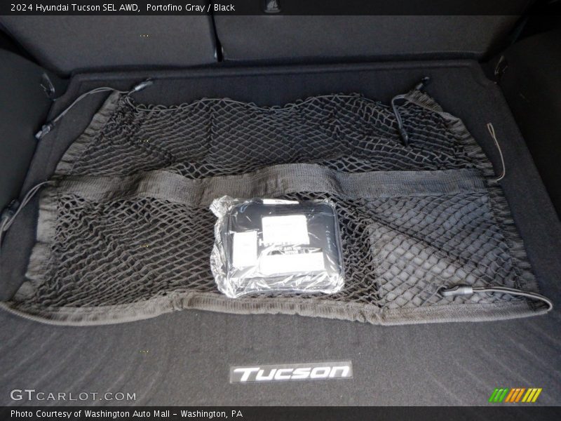 Portofino Gray / Black 2024 Hyundai Tucson SEL AWD