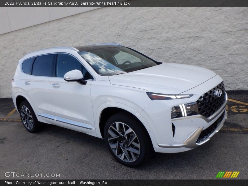  2023 Santa Fe Calligraphy AWD Serenity White Pearl