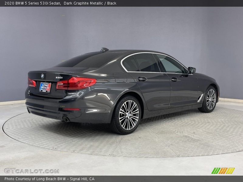 Dark Graphite Metallic / Black 2020 BMW 5 Series 530i Sedan