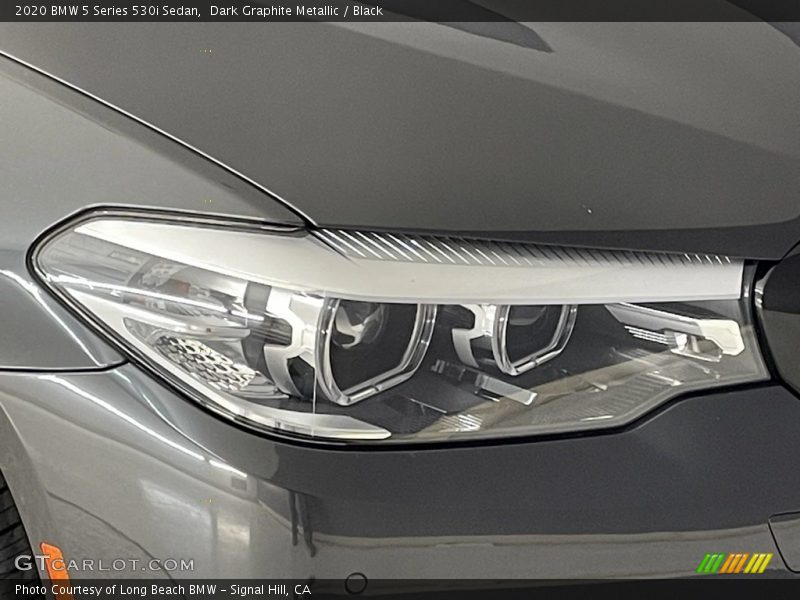 Dark Graphite Metallic / Black 2020 BMW 5 Series 530i Sedan