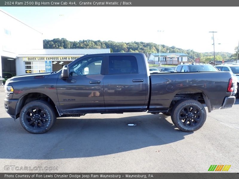 Granite Crystal Metallic / Black 2024 Ram 2500 Big Horn Crew Cab 4x4