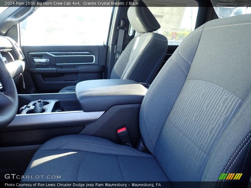 Granite Crystal Metallic / Black 2024 Ram 2500 Big Horn Crew Cab 4x4