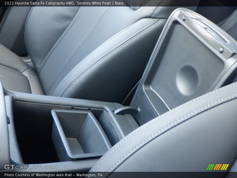 Serenity White Pearl / Black 2023 Hyundai Santa Fe Calligraphy AWD