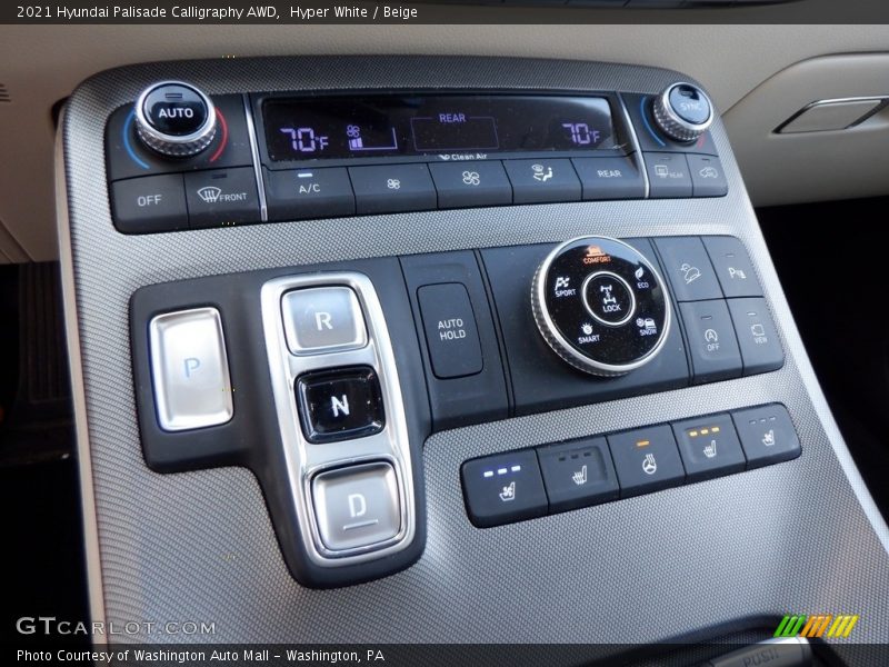 Hyper White / Beige 2021 Hyundai Palisade Calligraphy AWD