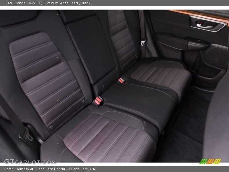 Platinum White Pearl / Black 2020 Honda CR-V EX