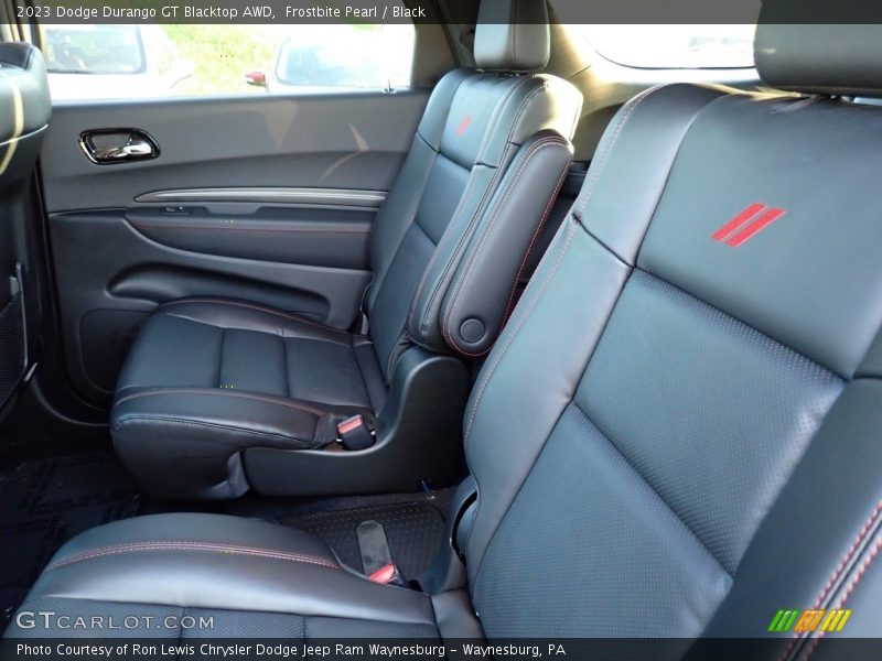 Rear Seat of 2023 Durango GT Blacktop AWD