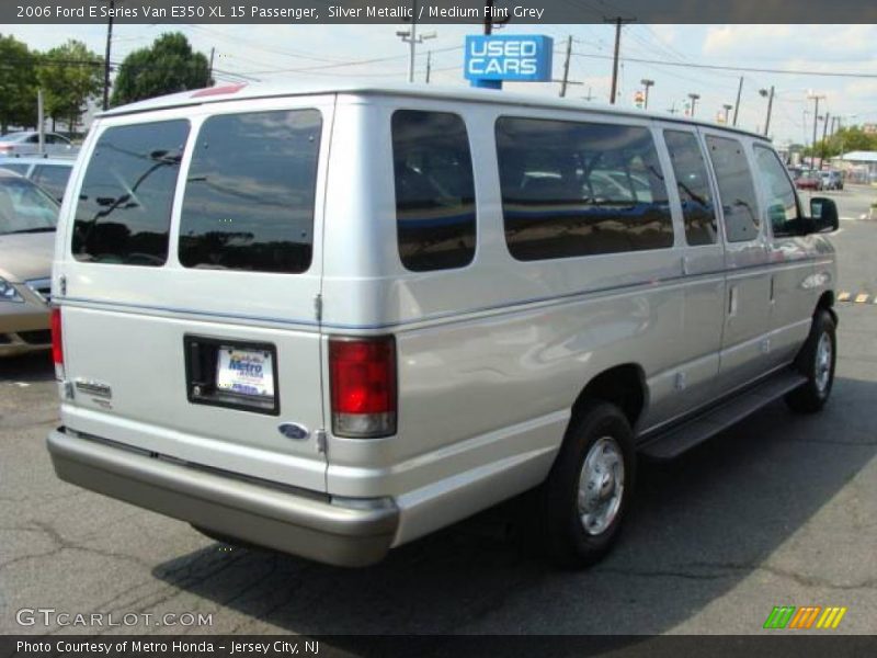 Silver Metallic / Medium Flint Grey 2006 Ford E Series Van E350 XL 15 Passenger