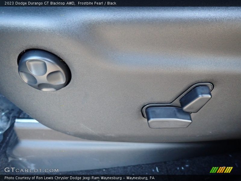 Frostbite Pearl / Black 2023 Dodge Durango GT Blacktop AWD