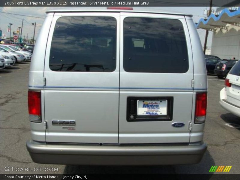 Silver Metallic / Medium Flint Grey 2006 Ford E Series Van E350 XL 15 Passenger