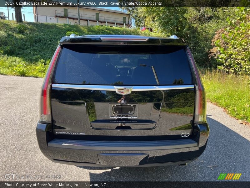  2017 Escalade ESV Premium Luxury 4WD Black Raven