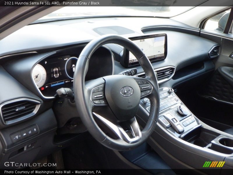 Dashboard of 2021 Santa Fe SEL AWD