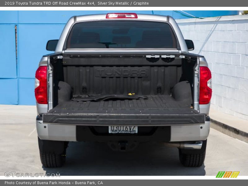 Silver Sky Metallic / Graphite 2019 Toyota Tundra TRD Off Road CrewMax 4x4