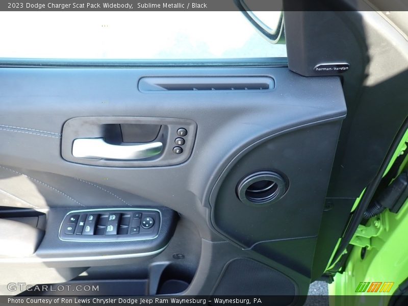 Door Panel of 2023 Charger Scat Pack Widebody