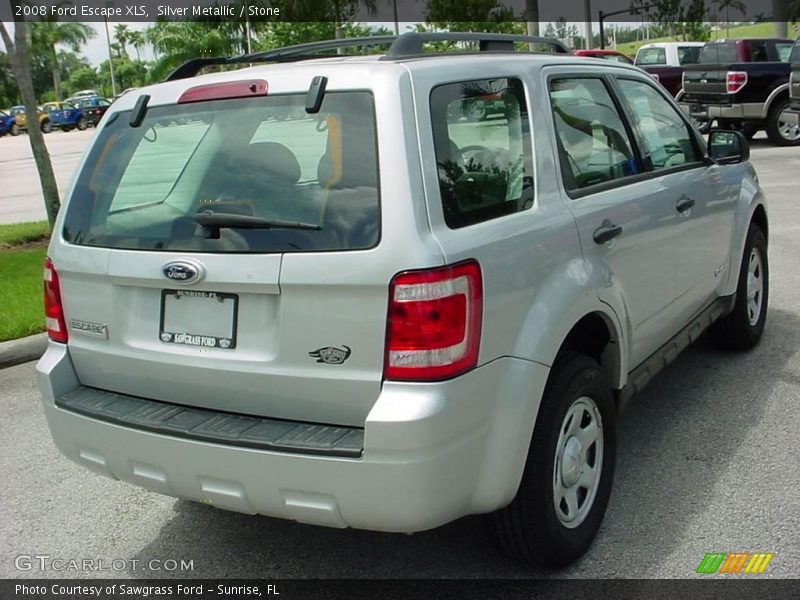 Silver Metallic / Stone 2008 Ford Escape XLS