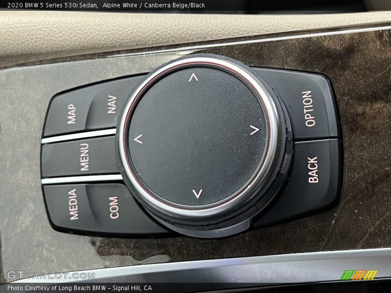 Alpine White / Canberra Beige/Black 2020 BMW 5 Series 530i Sedan