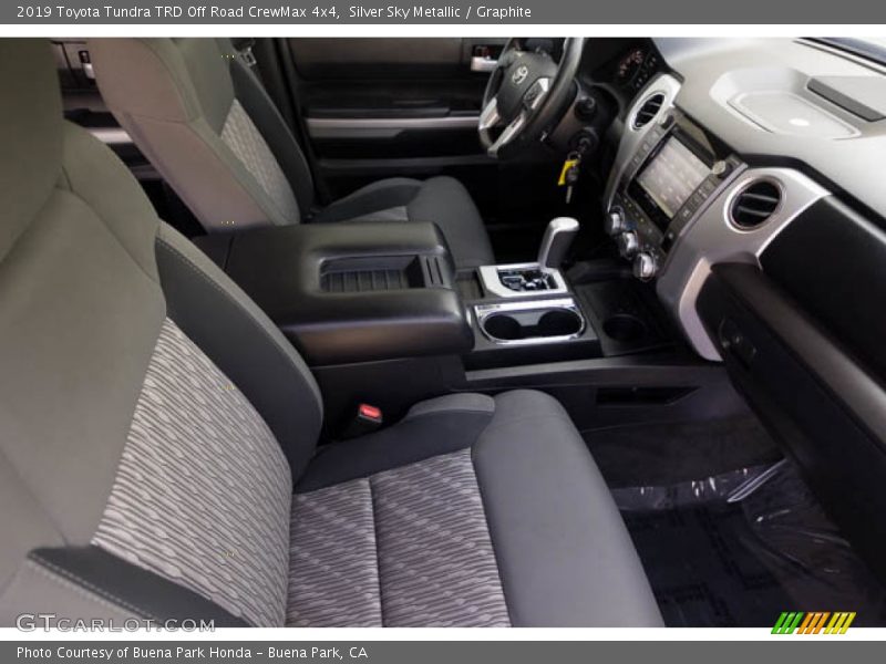 Silver Sky Metallic / Graphite 2019 Toyota Tundra TRD Off Road CrewMax 4x4