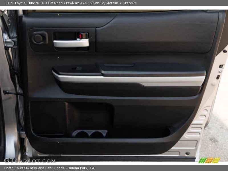 Silver Sky Metallic / Graphite 2019 Toyota Tundra TRD Off Road CrewMax 4x4