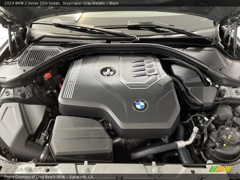  2024 3 Series 330i Sedan Engine - 2.0 Liter DI TwinPower Turbocharged DOHC 16-Valve VVT 4 Cylinder