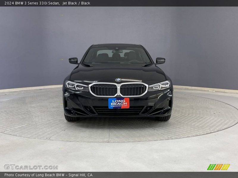 Jet Black / Black 2024 BMW 3 Series 330i Sedan