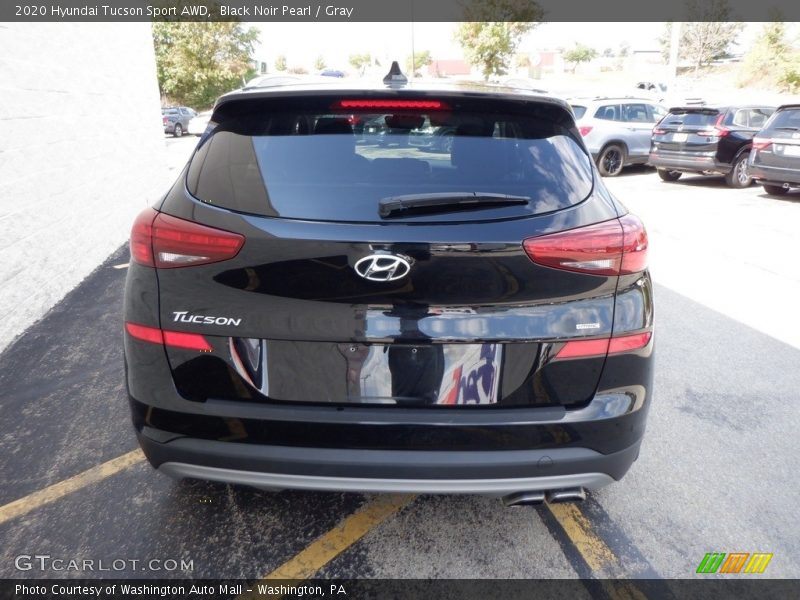 Black Noir Pearl / Gray 2020 Hyundai Tucson Sport AWD