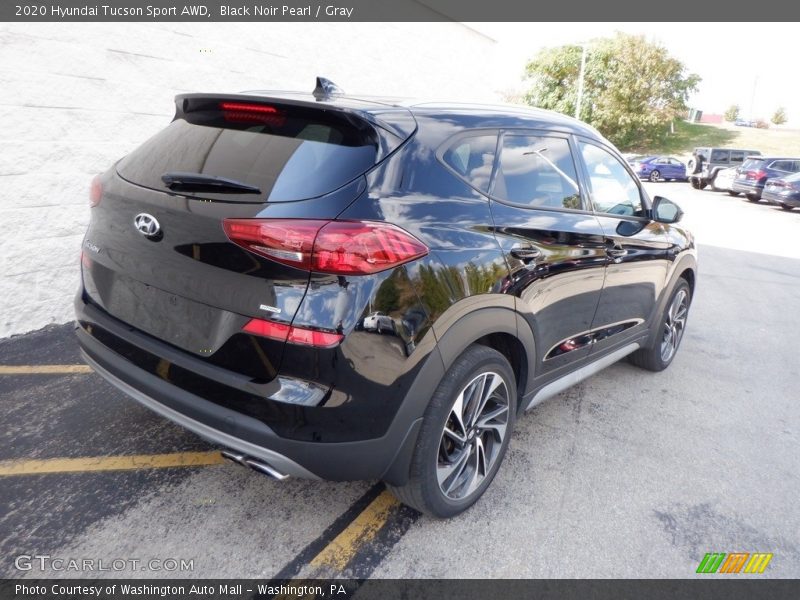 Black Noir Pearl / Gray 2020 Hyundai Tucson Sport AWD
