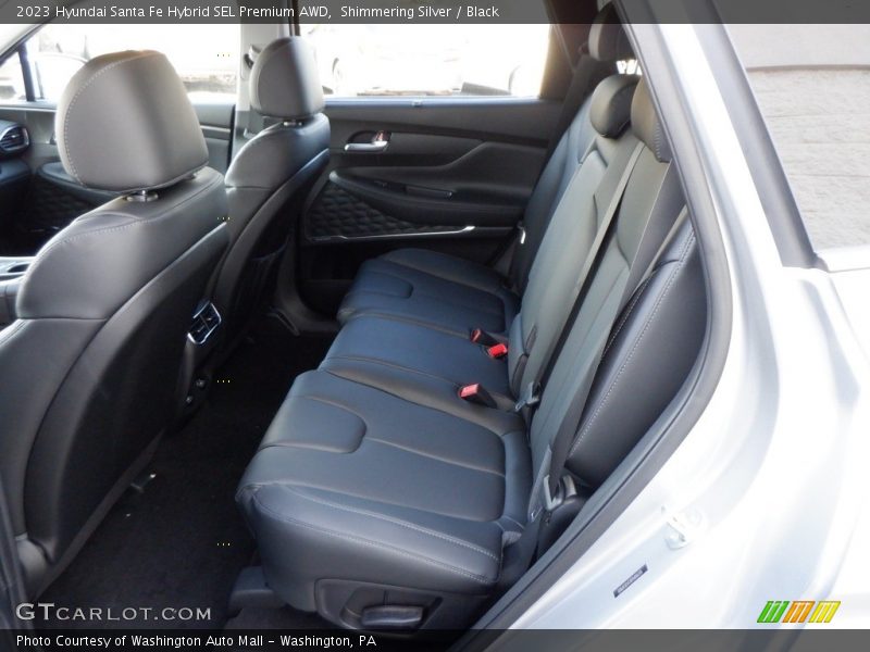 Rear Seat of 2023 Santa Fe Hybrid SEL Premium AWD