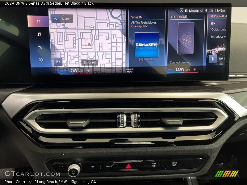 Controls of 2024 3 Series 330i Sedan