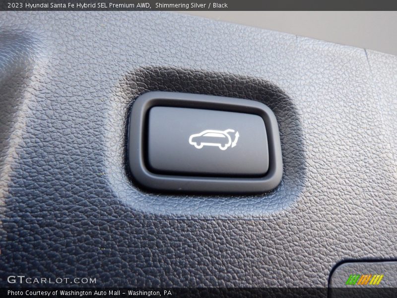 Shimmering Silver / Black 2023 Hyundai Santa Fe Hybrid SEL Premium AWD