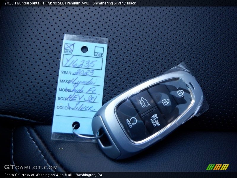 Keys of 2023 Santa Fe Hybrid SEL Premium AWD