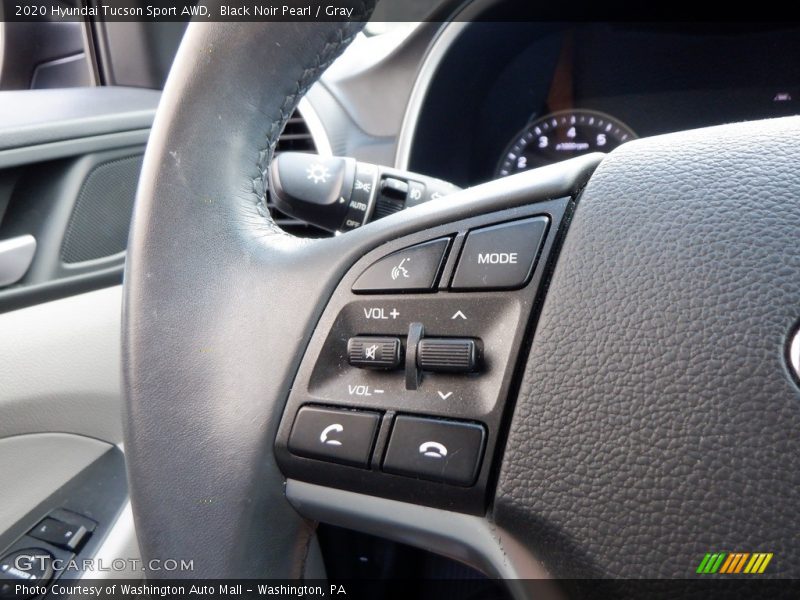 Black Noir Pearl / Gray 2020 Hyundai Tucson Sport AWD