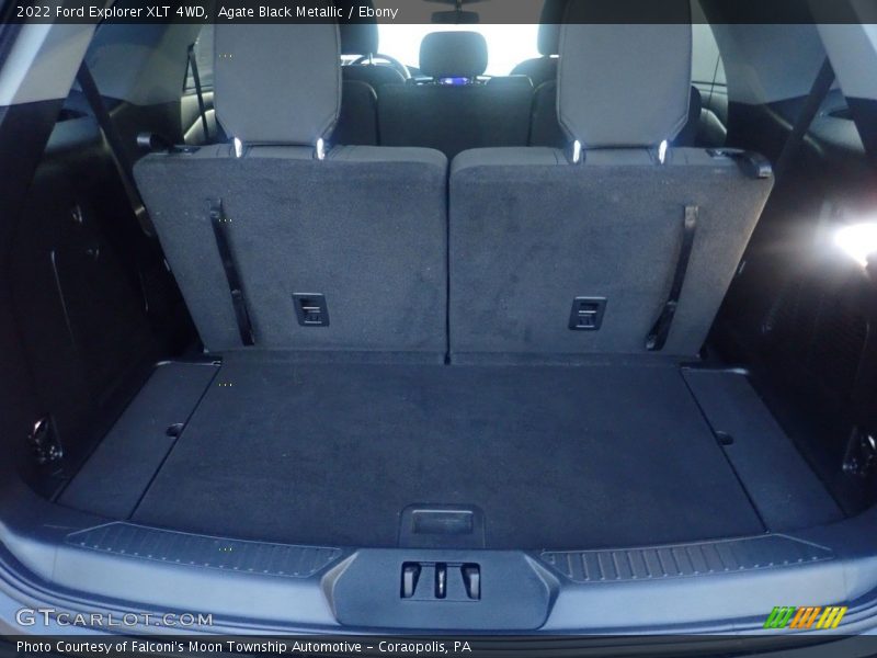 Agate Black Metallic / Ebony 2022 Ford Explorer XLT 4WD