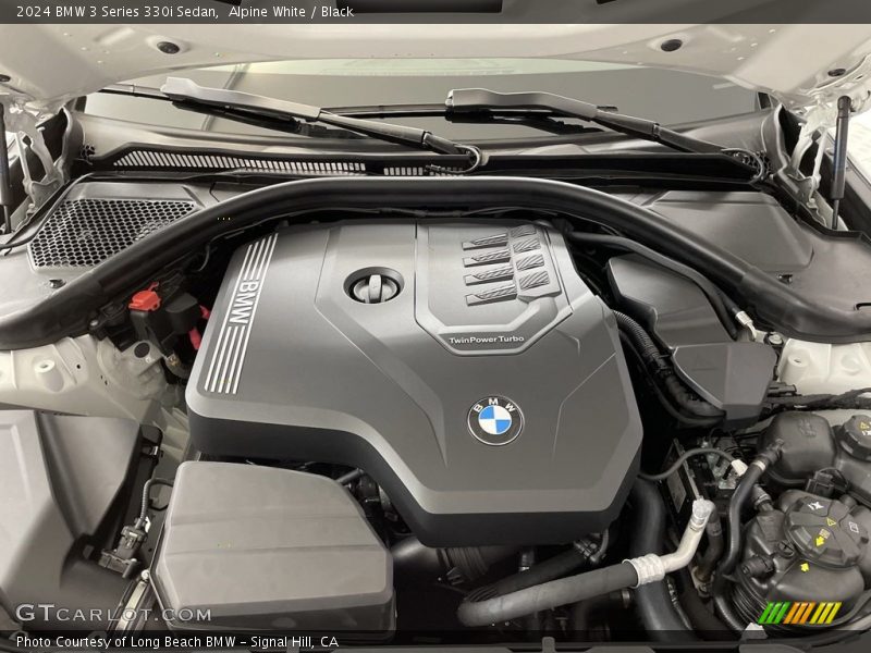  2024 3 Series 330i Sedan Engine - 2.0 Liter DI TwinPower Turbocharged DOHC 16-Valve VVT 4 Cylinder