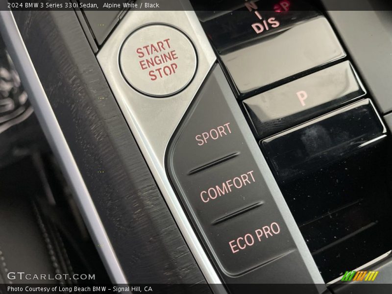 Controls of 2024 3 Series 330i Sedan