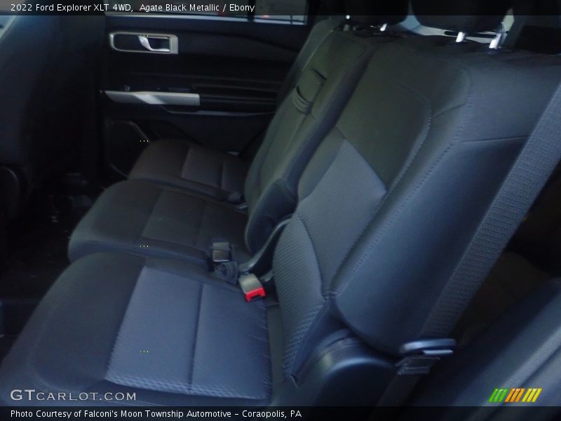 Agate Black Metallic / Ebony 2022 Ford Explorer XLT 4WD