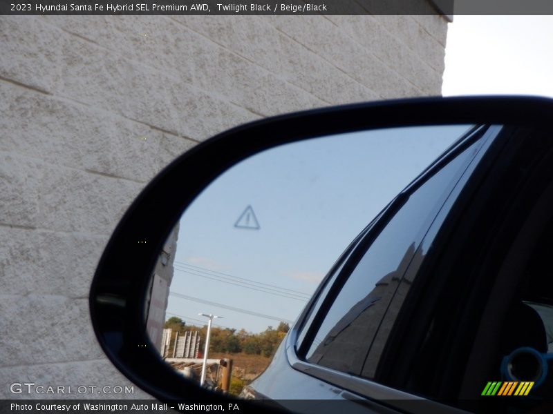 Twilight Black / Beige/Black 2023 Hyundai Santa Fe Hybrid SEL Premium AWD