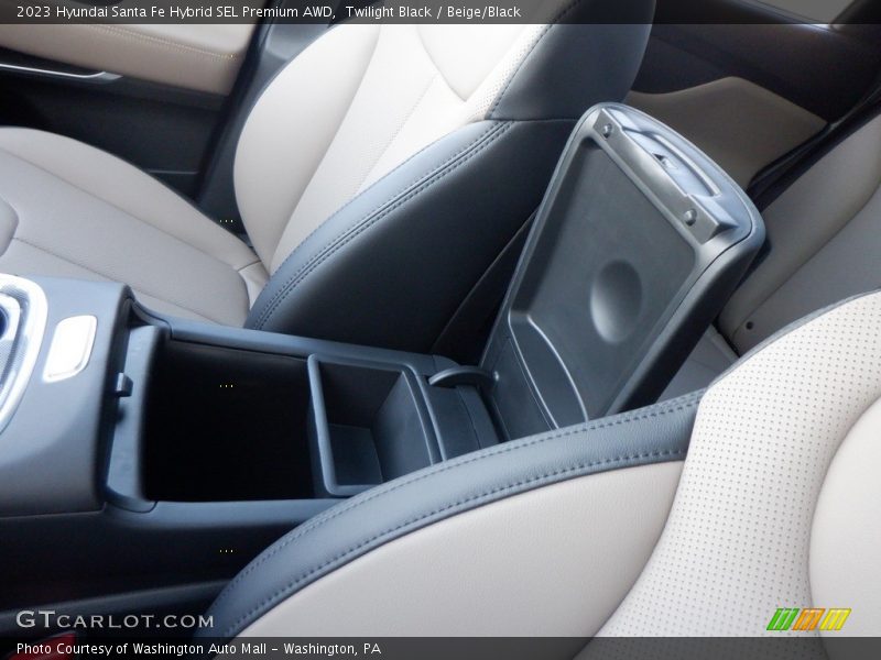 Twilight Black / Beige/Black 2023 Hyundai Santa Fe Hybrid SEL Premium AWD