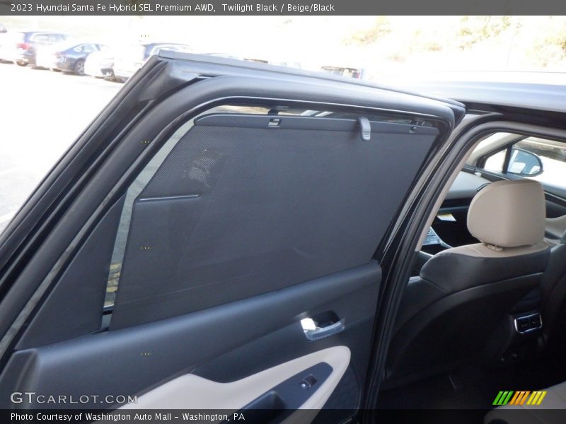 Twilight Black / Beige/Black 2023 Hyundai Santa Fe Hybrid SEL Premium AWD