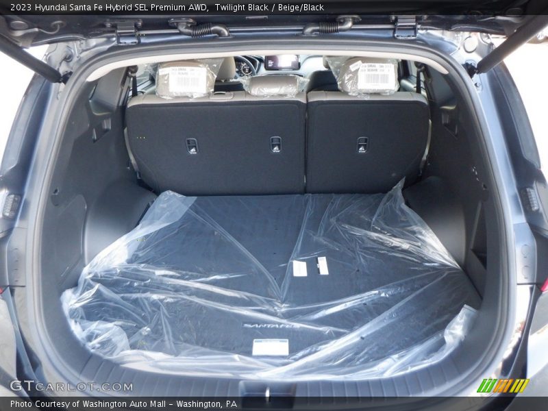 Twilight Black / Beige/Black 2023 Hyundai Santa Fe Hybrid SEL Premium AWD