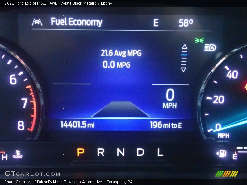 Agate Black Metallic / Ebony 2022 Ford Explorer XLT 4WD