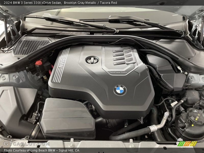  2024 3 Series 330i xDrive Sedan Engine - 2.0 Liter DI TwinPower Turbocharged DOHC 16-Valve VVT 4 Cylinder