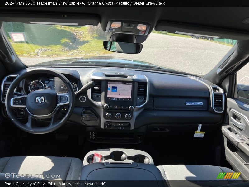 Granite Crystal Metallic / Diesel Gray/Black 2024 Ram 2500 Tradesman Crew Cab 4x4