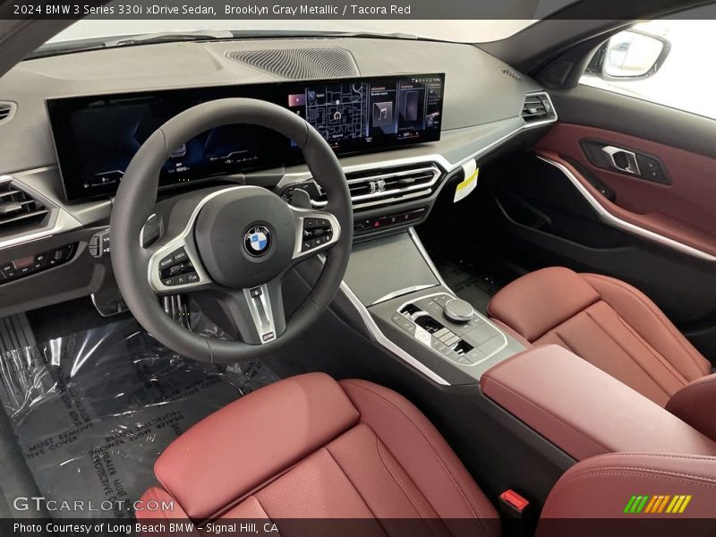  2024 3 Series 330i xDrive Sedan Tacora Red Interior