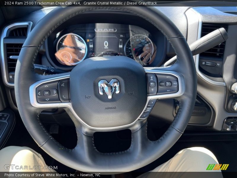 Granite Crystal Metallic / Diesel Gray/Black 2024 Ram 2500 Tradesman Crew Cab 4x4