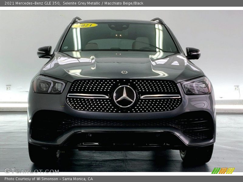 Selenite Grey Metallic / Macchiato Beige/Black 2021 Mercedes-Benz GLE 350