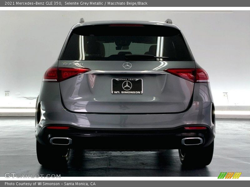 Selenite Grey Metallic / Macchiato Beige/Black 2021 Mercedes-Benz GLE 350