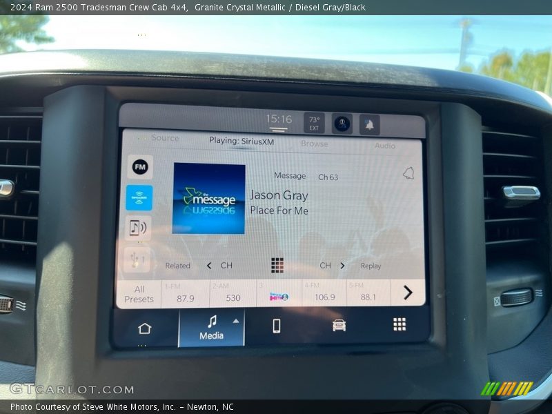 Granite Crystal Metallic / Diesel Gray/Black 2024 Ram 2500 Tradesman Crew Cab 4x4